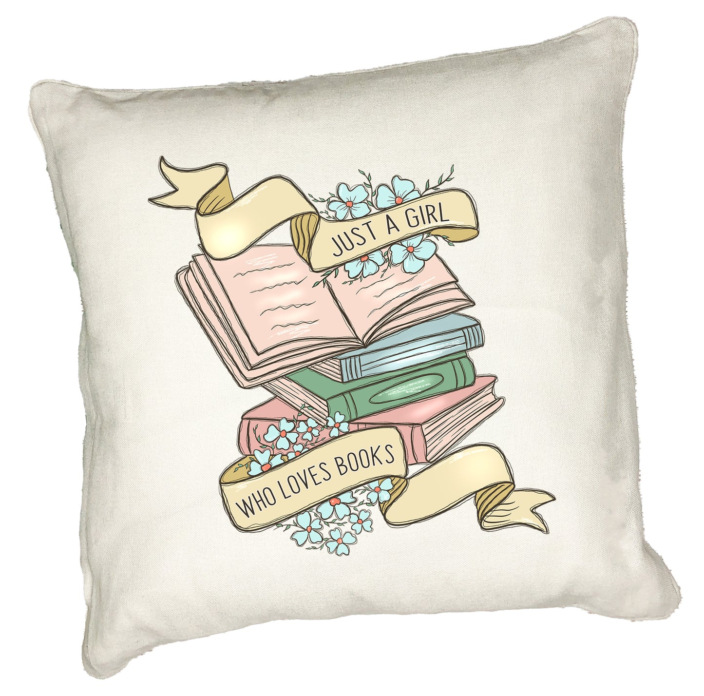 Book Lover’s Cushion Collection – Gorgeous Handprinted Gifts for Anyone Who Loves to Read!