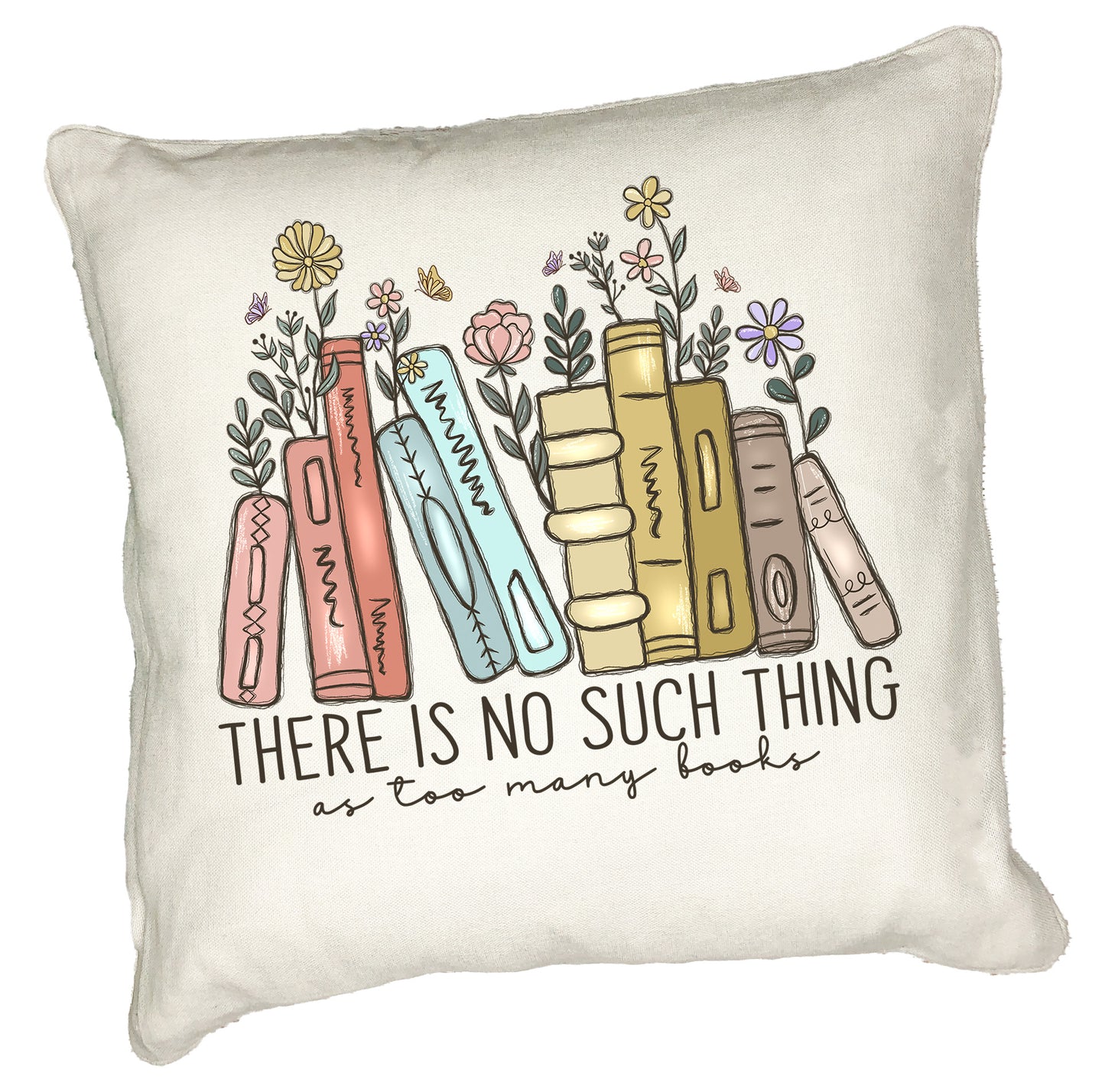 Book Lover’s Cushion Collection – Gorgeous Handprinted Gifts for Anyone Who Loves to Read!