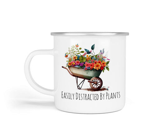 Gardener's Enamel Cups – Charming Designs for Green Fingers