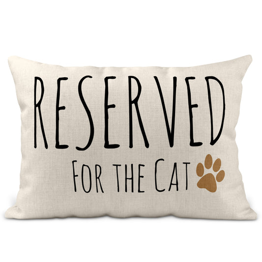 Reserved for the Cat Cushion – Cosy Spots for Your Furry Friends