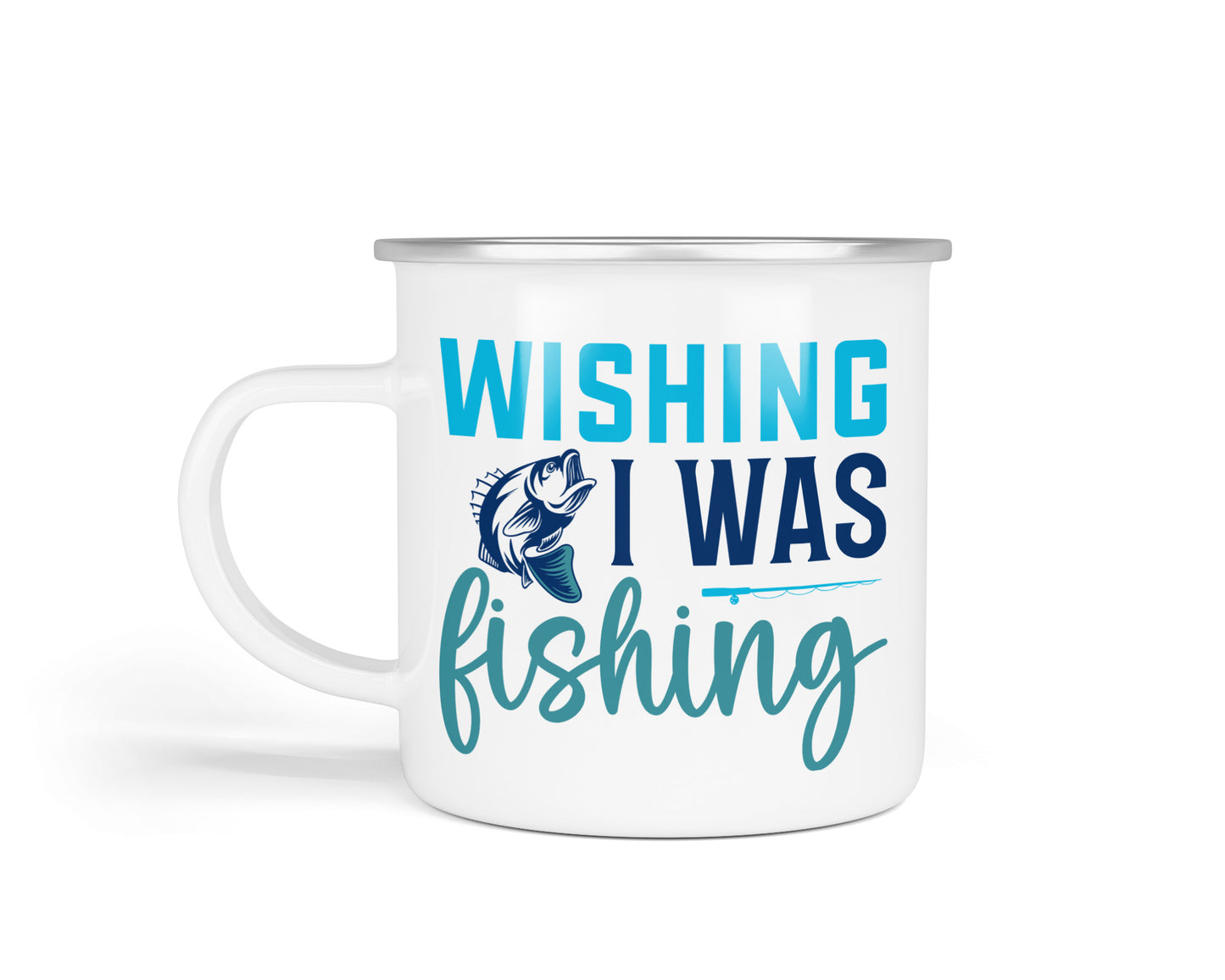 Fishing Enamel Cup Collection – Durable Gifts for the Great Outdoors